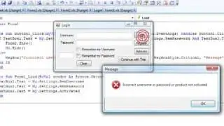 Visual Basic 2008 Advanced Login Box Part 1 of 2
