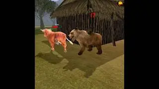 Wild Bear 🐻 Hunted a Cow 🐮 The Bear Simulator #animals #gaming