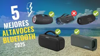 🔊 Los 5 Mejores Altavoces Port&aacute;tiles de 2025 Calidad-Precio en Amazon ✅ NO COMPRES UNO SIN VER ESTO🔥