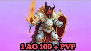 BARBAEL 1 AO 100 + BATALHANDO NO PVP MONSTER LEGENDS