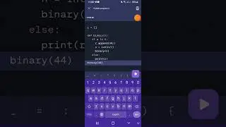python: recursivity to count from decimal to binary