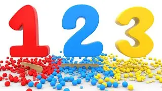 PLAYDOH #counting123, numbers 1-10 with colors,one two three #numberssong #playdohlearningvideos1234