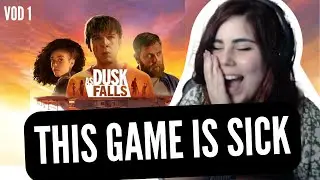 THIS GAME IS ACTUALLY SICK?!? | As Dusk Falls - VOD 1