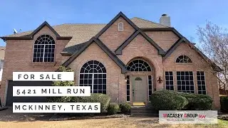 5421 Mill Run McKinney Texas For Sale