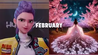 ✨Choose your birthday month and see your ball gown & kpop demon hunter and see your personality ✨💖