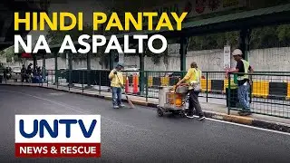 Mga motorista, pinag-iingat ng MMDA sa hindi pantay na aspalto sa EDSA
