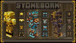 Stoneborn Texture Pack Download | Dwarven-Fantasy Inspired UI & Gear Overhaul