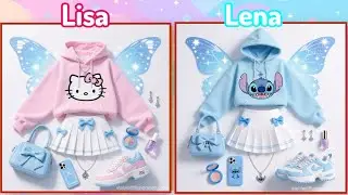 Lisa or lena 💖💥Cutest Fashion Ever 💫 🧡 #lisaorlena #fypシ゚viral #trending #random #cute 