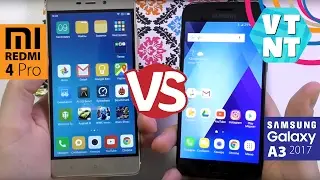 Xiaomi Redmi 4 Pro vs Samsung Galaxy A3 2017 Сравнение