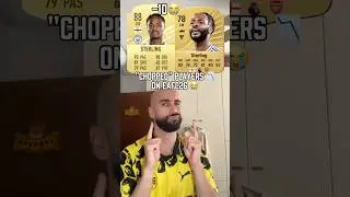 Sterling worst player cards on eafc25 with dele Alli and Sancho