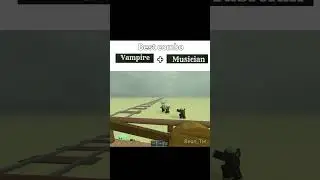 The best combo vampire กับ Musician | DEAD RAILS #meme #deadrails #roblox