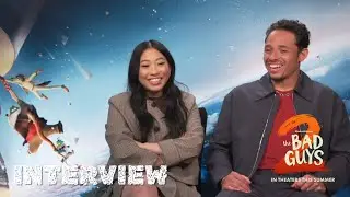 Awkwafina & Anthony Ramos On Finding Their Bad Side - The Bad Guys 2 Interview