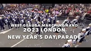 WGMB at the 2023 London New Year's Day Parade