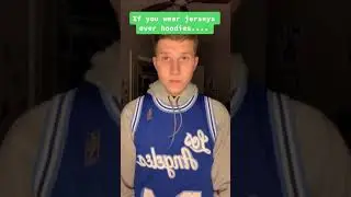 IF YOU WEAR JERSEYS OVER YOUR HOODIE WELCOME TOO....😮🤫 #Shorts #Jerseys #Hoodies