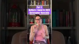 Part 2-Authors I found in 2025 #booktube #booktok #christopherruocchio #suneater #scifibooks