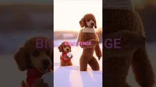 The purest snowball fight you'll see today #petshorts #winter #dog #funny