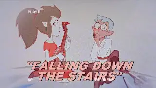 eda/raine // falling down the stairs