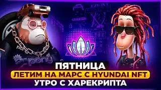 Утро с Харекрипта. Летим на Марс с Hyundai NFT.