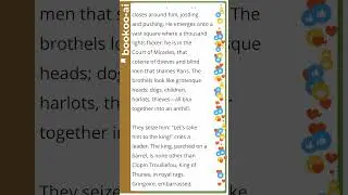 Notre-Dame de Paris in 3' format - Book 2. VI - THE BROKEN PITCHER #booktok #booktube #books