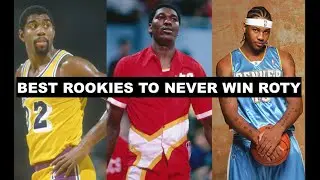 15 Greatest NBA Rookies All-Time To Never Win ROTY Award