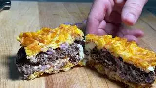 Chaffle Burger | KETO Friendly