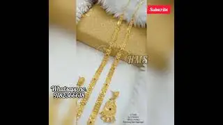 #onegramgold latest fashion gold forming haram sets#shortvideo gold plated long haram sets#jewelry