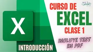 🟩 Curso de EXCEL para OPOSICIONES y preparación de exámenes 🟩  -  CLASE 1
