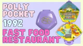 TOY TOUR: 1992 Fast Food Restaurant | Vintage Polly Pocket Collection