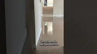 Terrazzo makeover #terrazzo #marblefloorpolishing #homerenovationproject