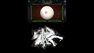 8 ball pool | Perfect Kiss Shot 💀🔥 #zkgaming