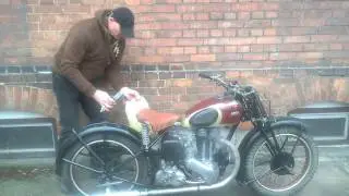 Ariel W/NG 350  civil version (first kick start)