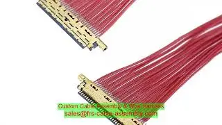 Oem Cable Assembly Molex Manufacturers Jae Cable Connector C8051F020-Gq Electric Fan Wiring Harness