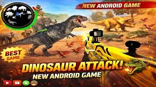 Dinosaur Attack! 🦖 Wild Animal Hunter 3D | New Android Game Gameplay