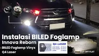Pasang BILED Foglamp Vinyx Q4 Laser | Recomeded !
