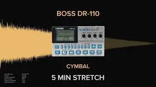 Boss DR-110 Cymbal (5 MINUTES)