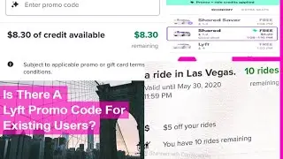 ACTUAL LYFT PROMO/ GIFTCODES FOR EXISTING USERS (2020)