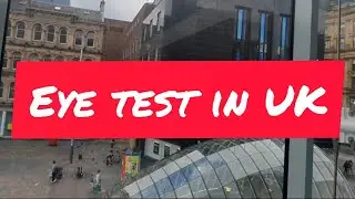 Eye Test in UK| #nhs #eyetest #Bissivlogs #indiansinuk #indianyoutuber