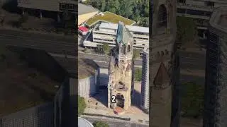 Kaiser Wilhelm Memorial Church: Berlin&rsquo;s Symbol of Peace in 15 Seconds! #Shorts