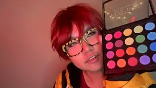 ASMR - 707 doing his girl&rsquo;s makeup -Mystic Messenger cosplay