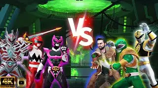 ⚡ Lord Drakkon vs Red Ranger vs Pink Ranger VS Jack Morrison vs Green Ranger vs White Ranger4K Ultra
