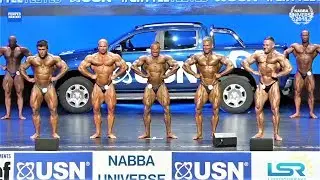 NABBA Universe 2018 - Men 3 Comparisons