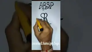 creative logo brand, ARSP, #monogram, #trending #logoname, #brandlogo, #logodesigne, #calligraphy