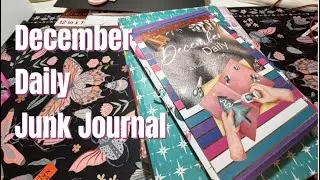 Декабрьский ежедневник из бросовых вещей и другие проекты | Oh My Goals