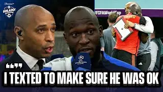 Henry admits relief to seeing Lukaku in the UCL final following his World Cup heartache!