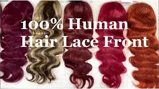 What&rsquo;s your favorite poppin color on the Human Hair Lace Front Wigs?