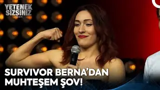 Yetenek Sizsiniz'de Survivor Berna Fırtınası | Yetenek Sizsiniz Türkiye