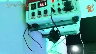 New jhatka machine fitting monkey protection 