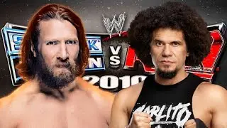 Daniel Bryan vs Carlito - WWE SvR 2010 Gameplay