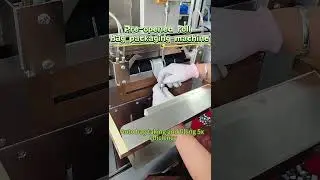 Daily necessities packaging! Pre-opened bag machine flexibly saves labor with high efficiency