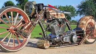 Rat Rod Bobbers   Custom Rat Bikes Wicked Awesome